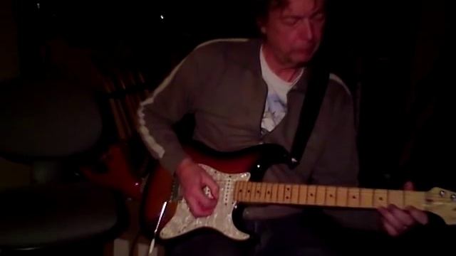 guitar solo with Fender Hotrod Strat on a 60 watt tubeamp смотреть онлайн