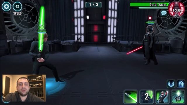 SWGOH // 5 Minute Guide to Unlocking Jedi Master Luke Skywalker and his Ultimate смотреть онлайн