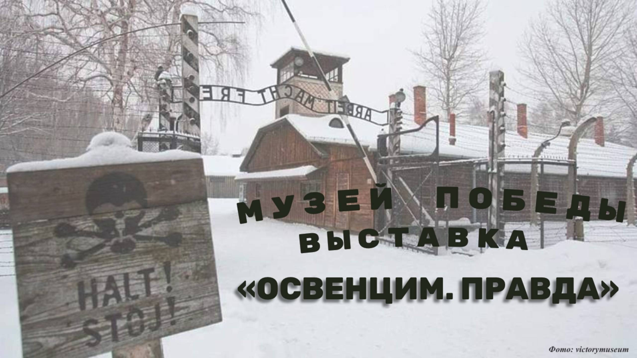 Открытие выставки «Освенцим. Правда» смотреть онлайн