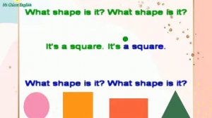 What shape is it? song| Unit 2. Lesson 1| Smart Start 2| Ms Chiem English