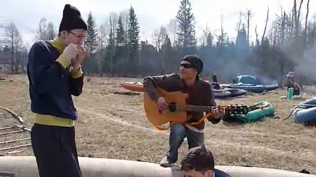 2010.05.03 Сплав Юшут Марий Эл на катамаране Survival (Физфак КГУ 636) WarganGuitar смотреть онлайн