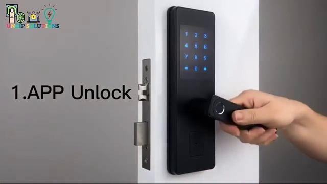 JCSMARTS JCBL818 Smart lock. TTlock App, smart door lock | best smart lock