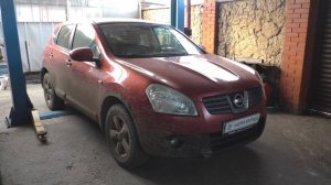 Замена мотора печки на Nissan Qashqai 2,0 4WD Ниссан Кашкай 2007