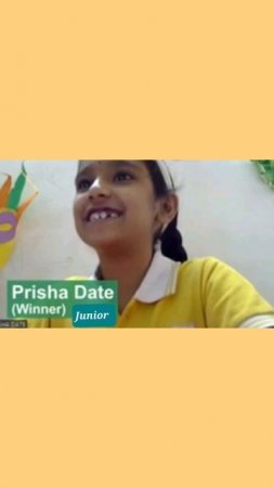 #awards #competition  #ramanawards #shorts | Raman Awards and Prisha Date #RYSI