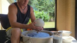 Burnishing Pottery with Terra Sigillata