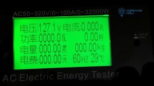 Medidor de energia elétrica AT3010 AC-50-320V Review e primeiros testes