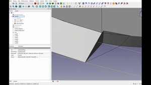 FreeCad Плавный переход