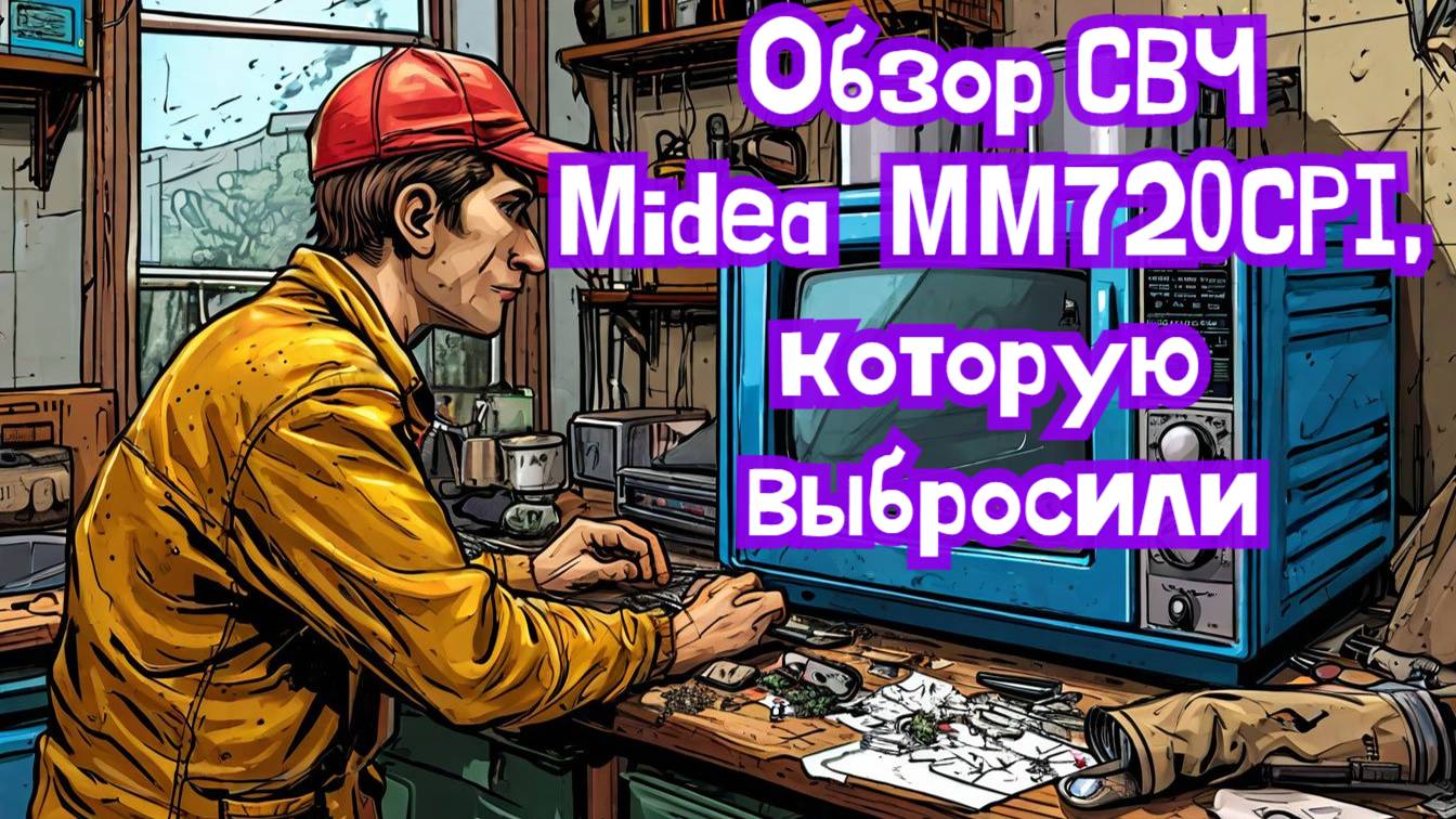 Микроволновая печь Midea ММ720CPI и сетевой удлинитель
#Обзор #находки