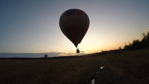 Посадка воздушного шара