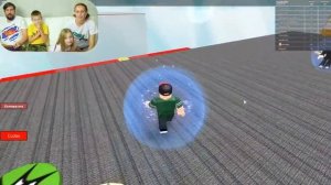 ПОЛ это ЛАВА Челлендж ROBLOX лава игра для детей Побег в Роблокс