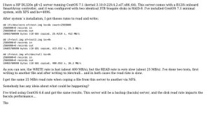 DevOps & SysAdmins: HP B120i RAID0 very slow to read data from disks (2 Solutions!!)