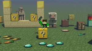 Блоки удачи в Майнкрафте!