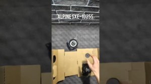 Коаксіальна автоакустика 10см Alpine SXE-1025S