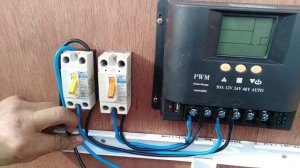 50A Solar Charge Controller Installation