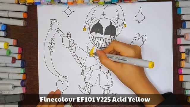 How to draw Jevil from Undertale смотреть онлайн