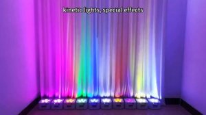 12x18W RGBWA UV LED wireless par light