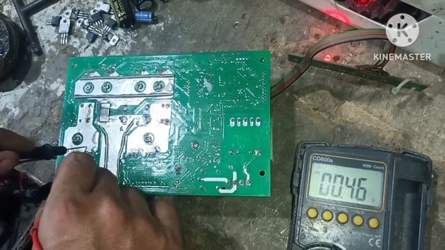 Sukam Falcon eco 1000VA inverter repairing ic FAN7390 ya S2186 laga sakte hain mosfet driver IC che