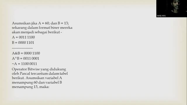 Pascal basic syntax -array