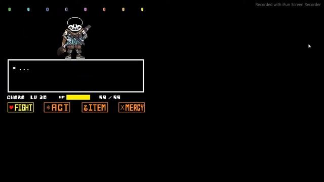 Битва с Ink sans 0.39 смотреть онлайн