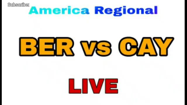BER vs CAY Live score||Bermuda vs CAY ||playing 11 || America Regional Match|| technical craze