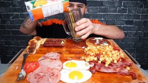 АСМР МУКБАНГ ЛЕГКИЙ ЗАВТРАК