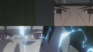 Наруто Шипуден I Учиха Итачи против Учихи Саске