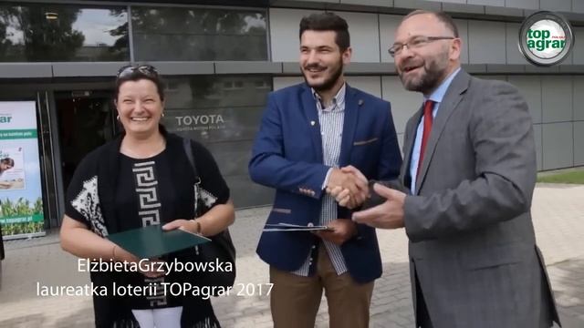Wielka loteria top agrar Polska – Toyota Hilux trafiła do zwycięzców!