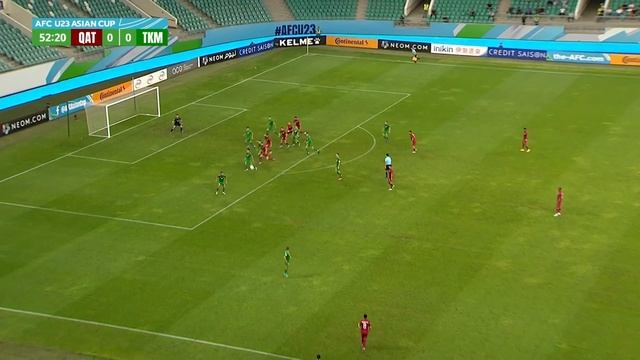 #AFCU23 - Group A | Qatar 2 - 2 Turkmenistan смотреть онлайн