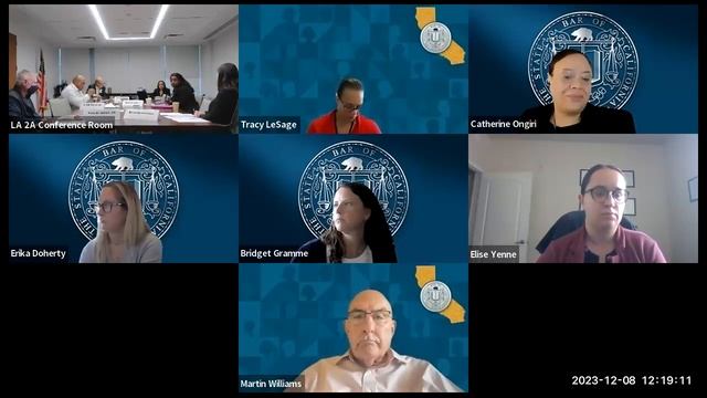 Lawyer Assistance Program Oversight Committee 12-8-23 смотреть онлайн