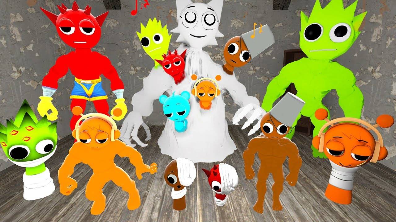 БОСС СПРУНКИ КАЧКИ НОВЫЕ ВИДЫ В ГРЕННИ ОНЛАЙН - Boss Incredibox Sprunki Song Granny Online Gmod смотреть онлайн