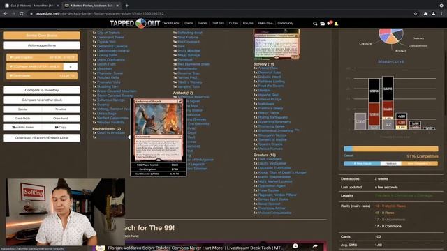 Florian, Voldaren Scion: Rakdos Combos Never Hurt More! | Livestream Deck Tech | MTG cEDH Commander смотреть онлайн