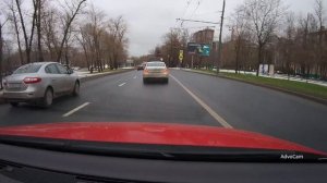 AdvoCam-FD8 RED-II (GPS + ГЛОНАСС) - съемка днем