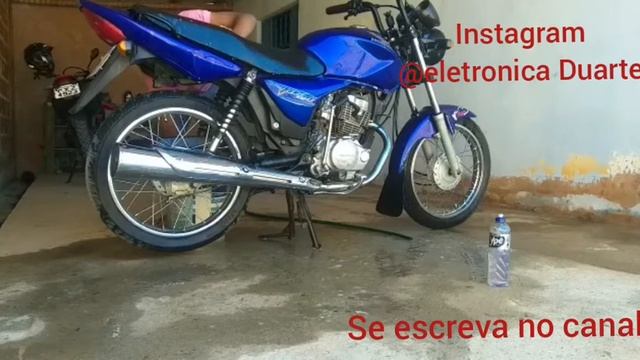 LAVANDO MINHA MOTO NOVA TITAN 150