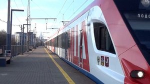 Электропоезда ЭГ2ТВ «Иволга» в день открытия МЦД-2 (D2)