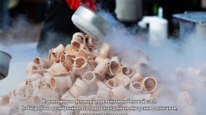 Гранд-Строганина из пеламиды - Рекорд на пл. Победы в Калининграде 24 января 2025