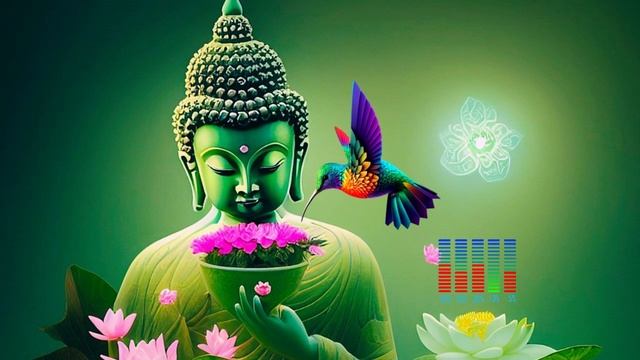 buddha relaxing music gentle music for sleep: buddhist meditation music for positive energy sleep смотреть онлайн
