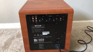 KEF PSW1000.2 Home Theater Powered Active Subwoofer