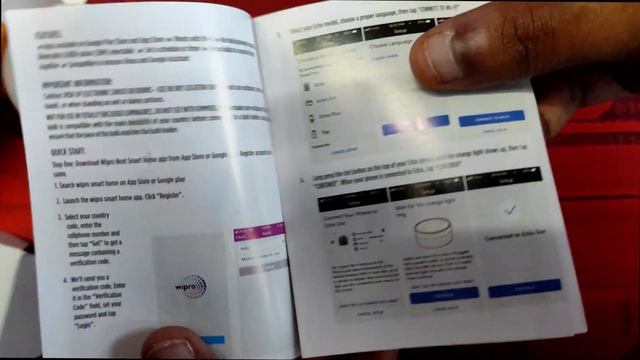 wipro Garnet WiFi Enabled Smart LED Bulb B22 12.5-Watt Unboxing