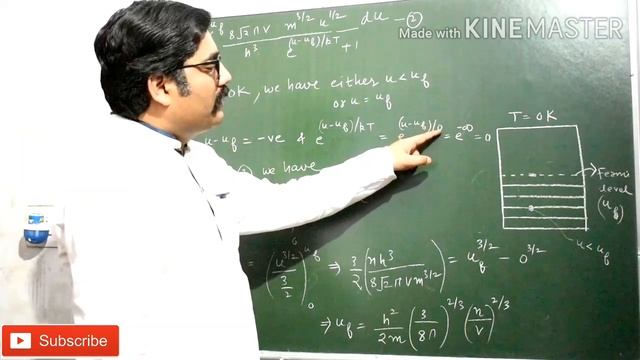 DERIVATION OF FERMI ENERGY || FERMI ENERGY || STATISTICAL PHYSICS || WITH EXAM NOTES ||