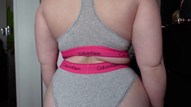 CALVIN KLEIN LINGERIELOUNGEWEAR TRY ON HAUL  CURVYPLUS SIZE