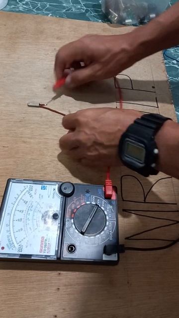 1243.DIY:MR.TDJLP. THERMAL FUSE on test by Analog Ohmmeter смотреть онлайн