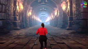 The Floor is LAVA Exercise for Kids | Dragons and Knights Chase| Brain Break for Children