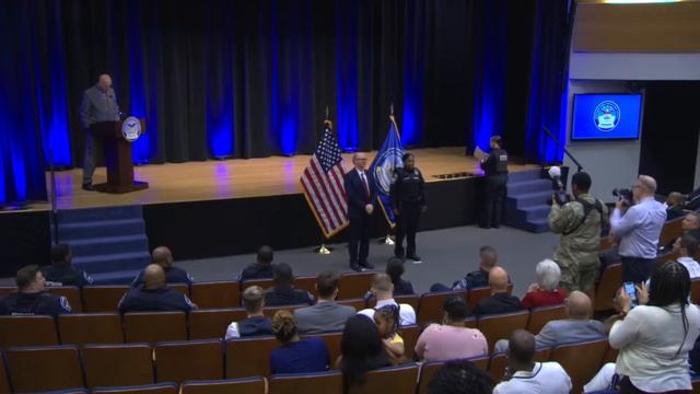 Pentagon Force Protection Agency New Officer Ceremony - May 8, 2023. смотреть онлайн