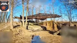 Кадры поражения Русскими Бойцами-операторами FPV-дронов на оптоволокне украинской военной техники..