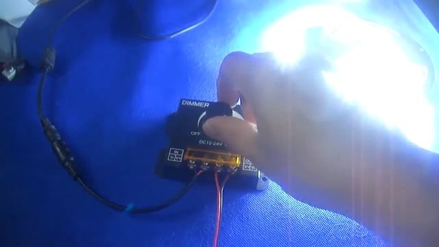 Dimer / Atenuador LED 12v a 24v 30A metálico смотреть онлайн