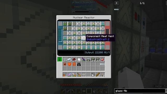 Minecraft: IndustrialCraft - Feed The Beast - Stable fluid nuclear reactor - 22k HU - 560 EU смотреть онлайн