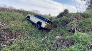 TAMIYA CC02 TOYOTA LAND CRUISER 300 - 2022 RC Body on TWS THR R/C Chassis - 1.Scale & Trail Run 202