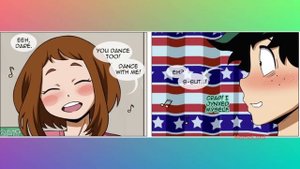 Uraraka Having Fun With Deku After She Declares Her Love For Him.. My Hero Academia Comic Dub