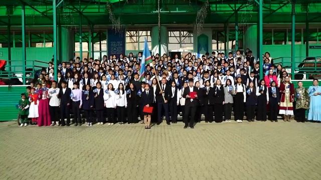 27 сентября. 2 школа поёт "Гимн Республики Саха (Якутия) смотреть онлайн