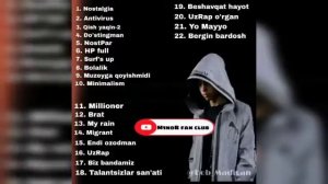 M1NOR L1GHTDREAM NING HAMMA QO'SHIQLARI JAMLANGAN ALBOM // #uzrap #m1nor #l1ghtdream #minor